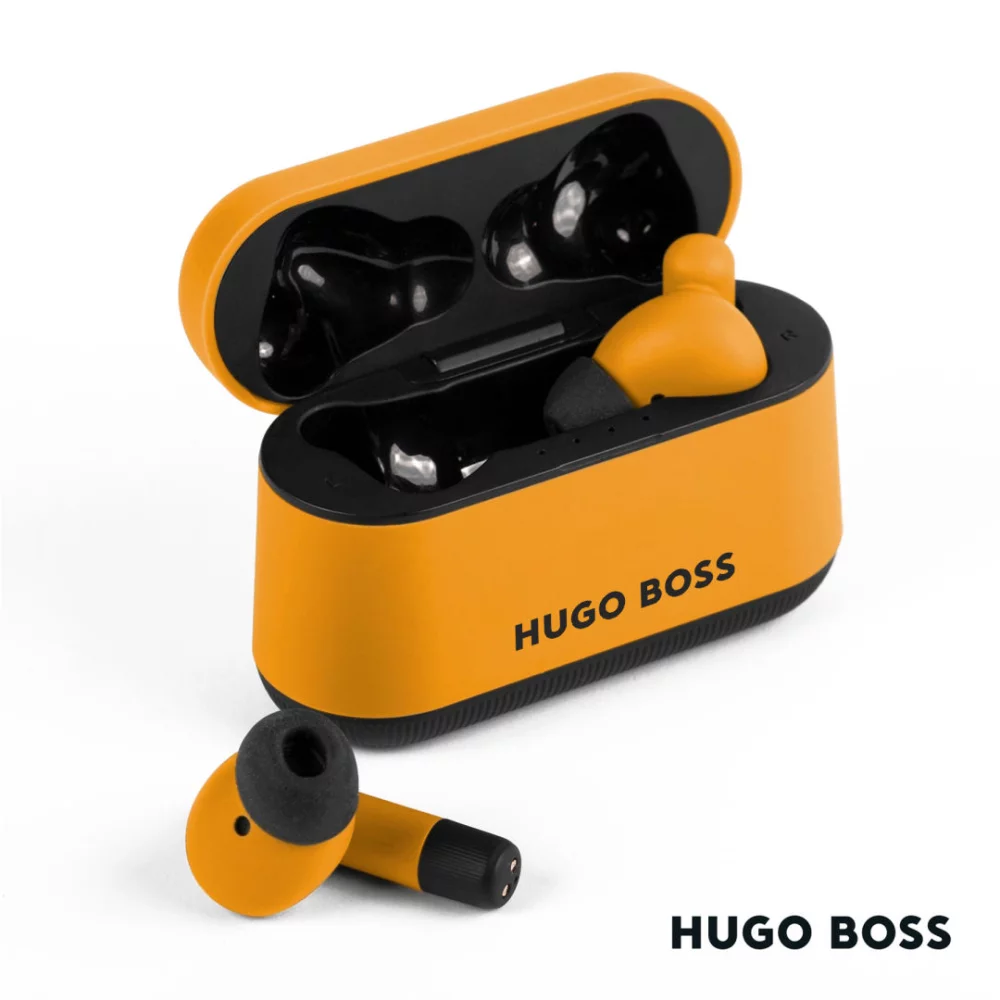 Hugo Boss® Gear Matrix Wireless Earphones - Yellow