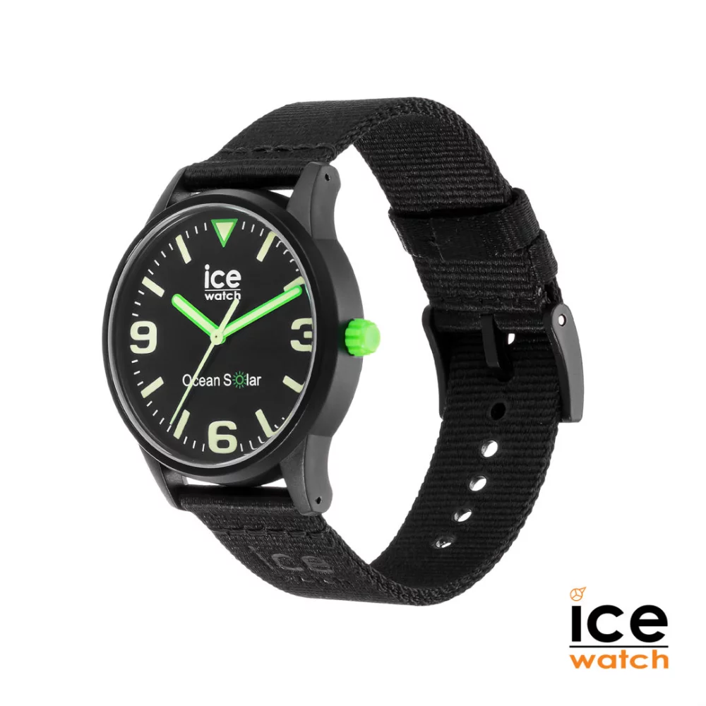 Montre solaire Ice Watch® Ocean - Noir