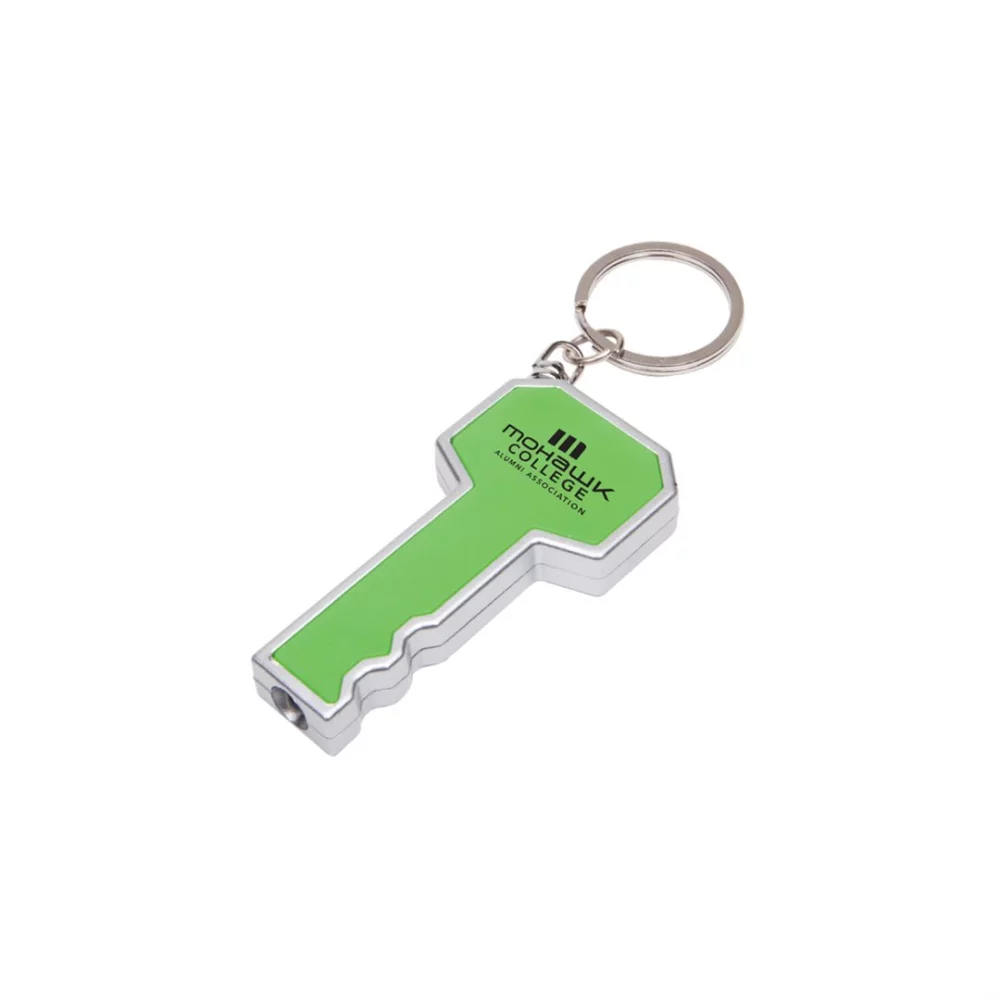Le porte-clés LED/mini lampe de poche - Vert