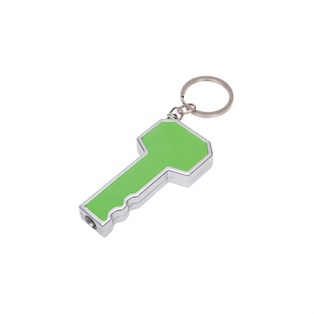 Le porte-clés LED/mini lampe de poche - Vert