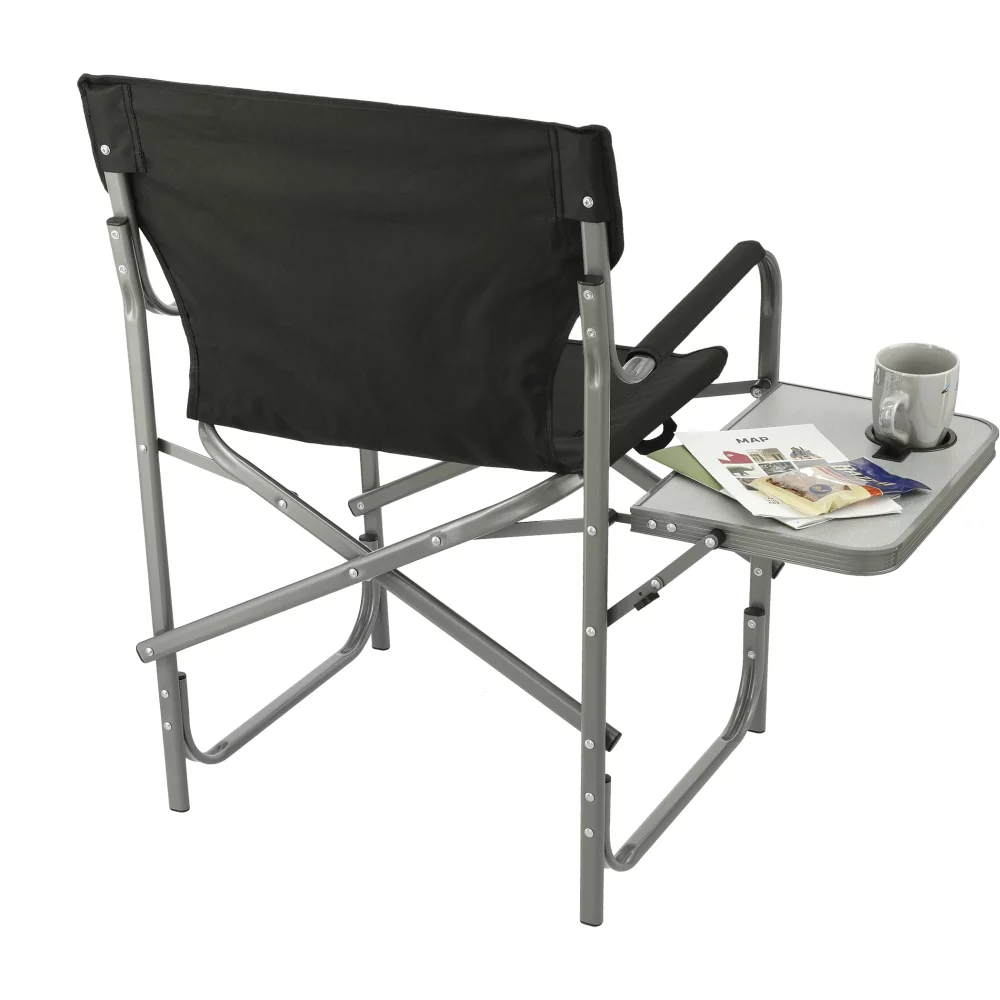 Chaise de directeur avec table d'appoint