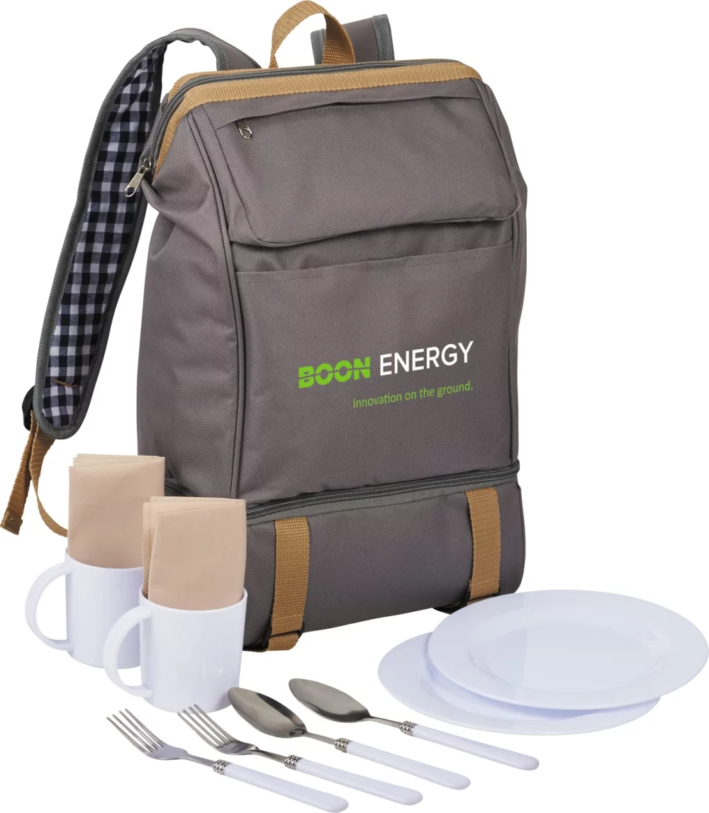 Sac à dos de pique-nique pour deux avec café