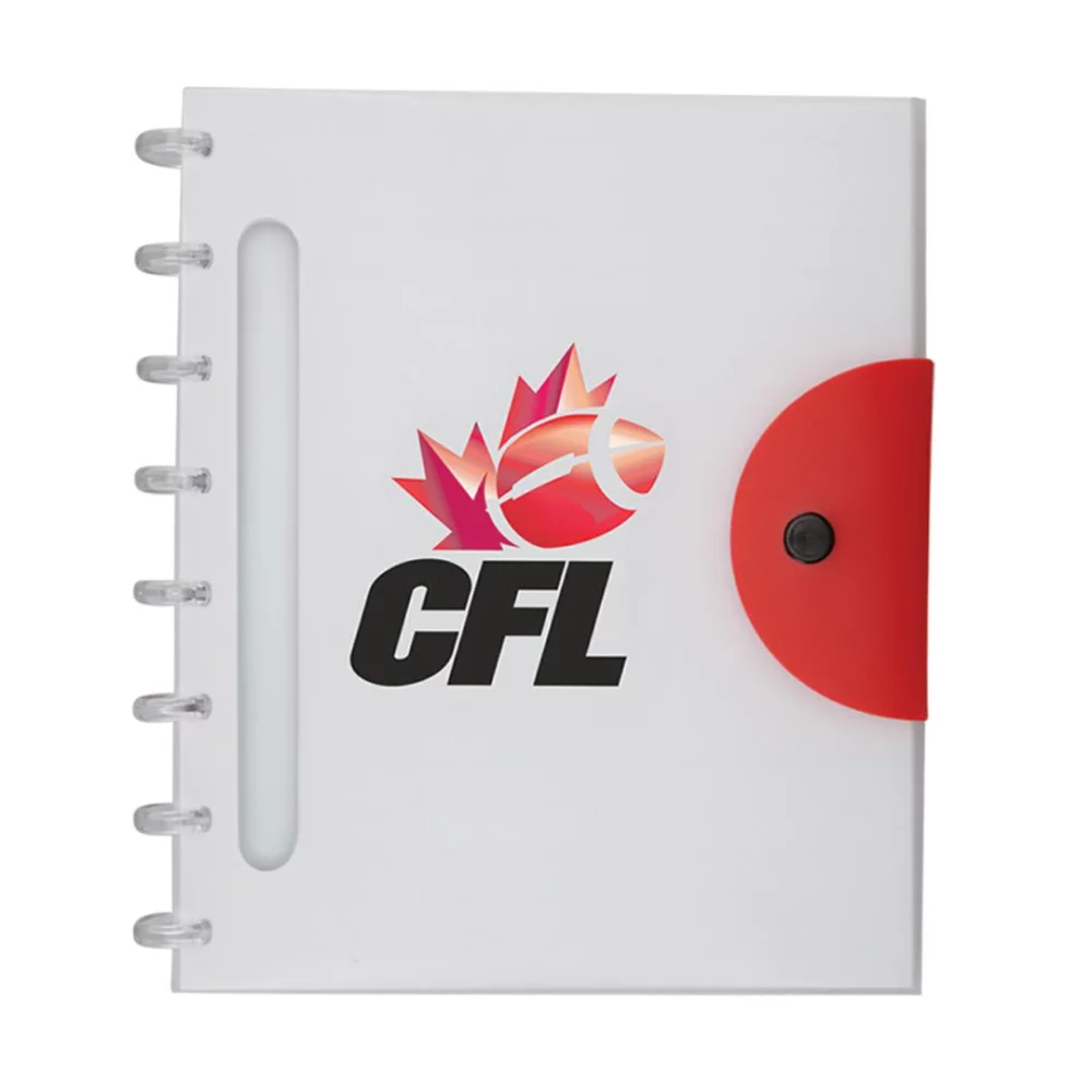 Cahier Cora (Stylo non inclus) - Transparent/Rouge