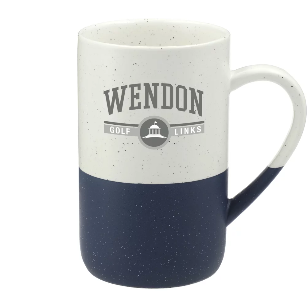 Tasse en céramique Wayland tachetée de 13 oz