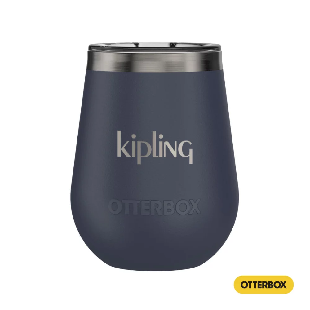 Gobelet à vin Otter Box® Elevation - 10 oz en acier bleu