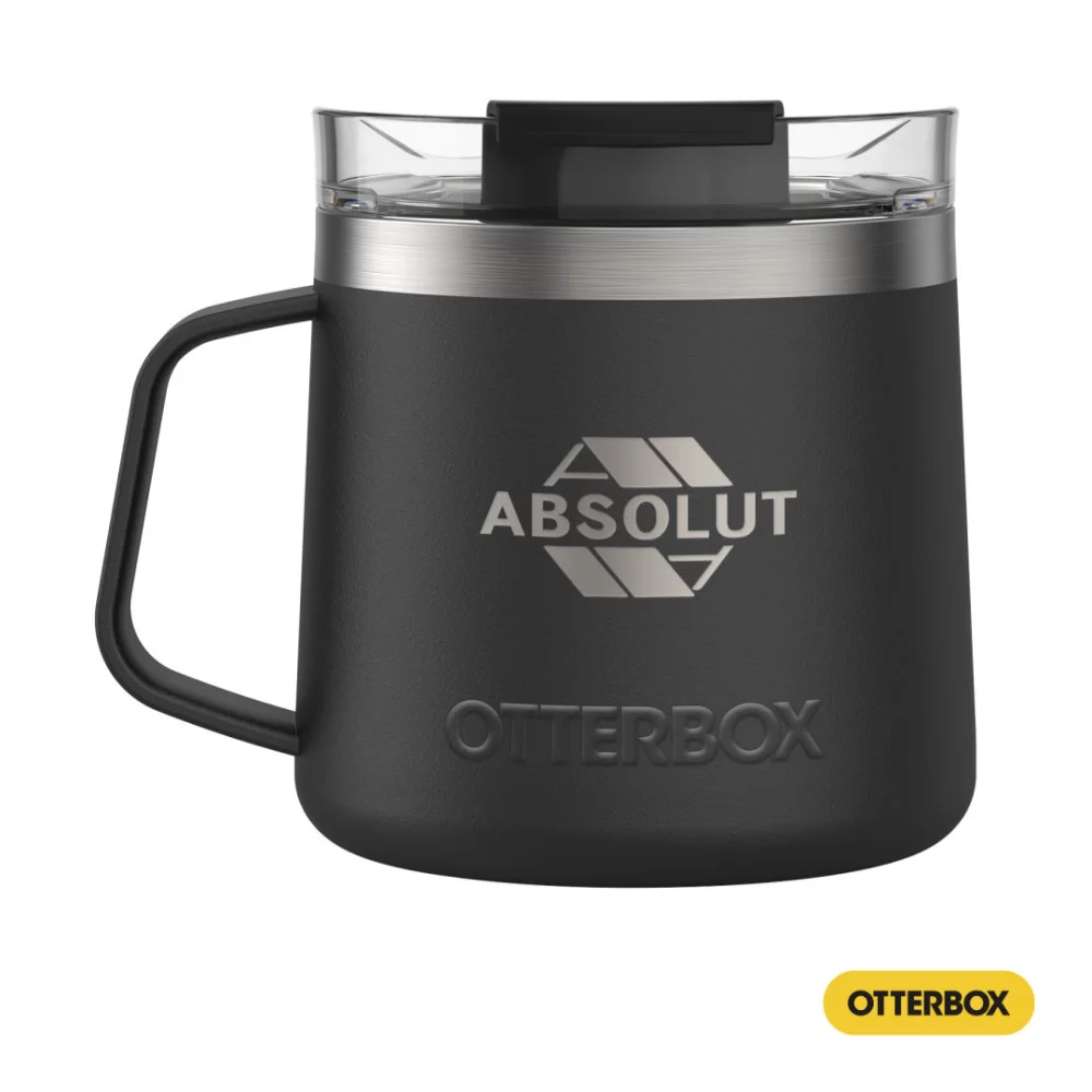 Mug Otter Box® Elevation - 14 oz Argent Panthère Noire