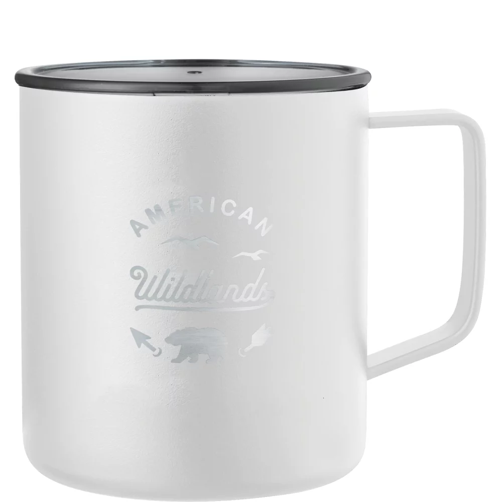 Mug de camping Rover Copper Vac de 14 oz - Revêtement en poudre