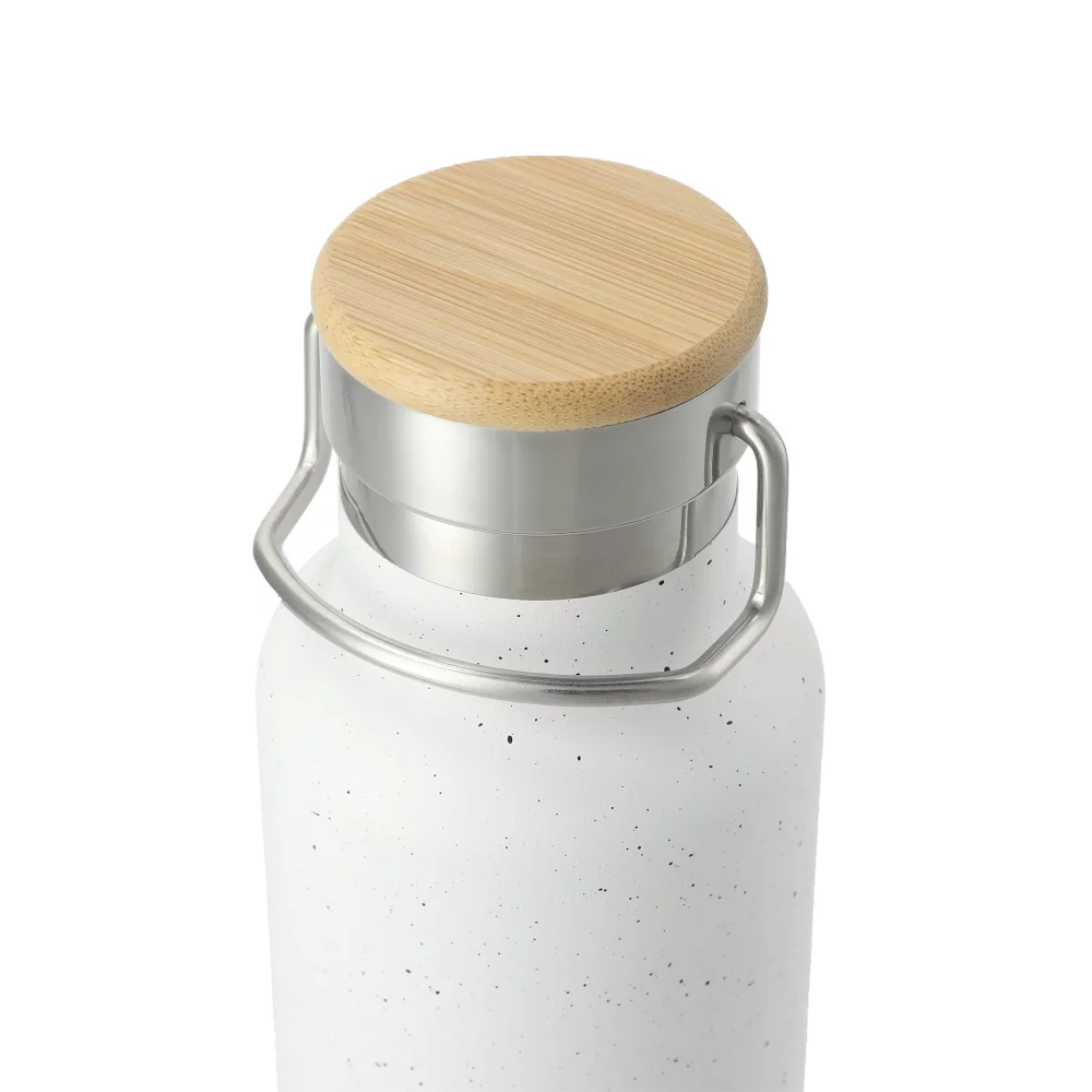 Bouteille isolée sous vide en cuivre tachetée Thor de 22 oz