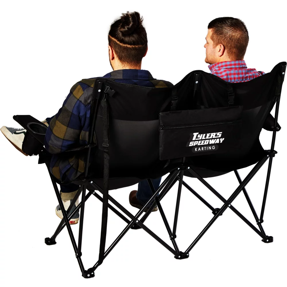Chaise pliante à deux places