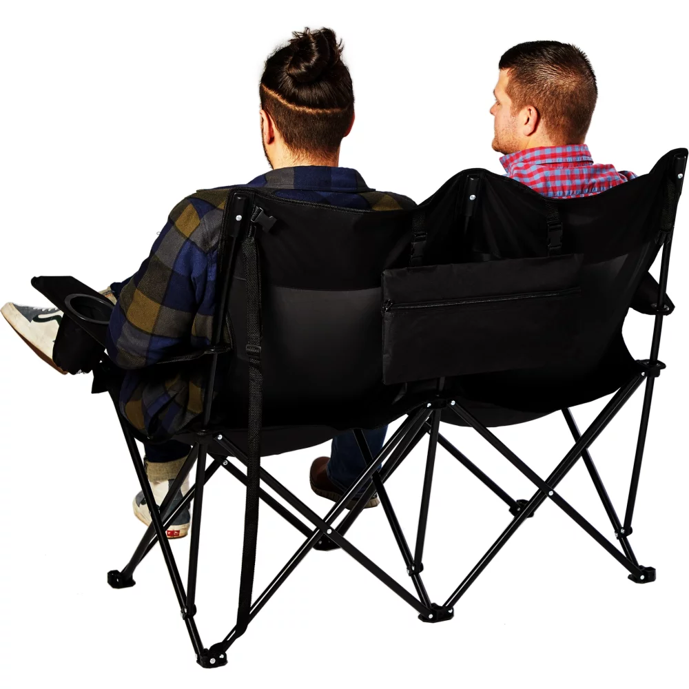Chaise pliante à deux places
