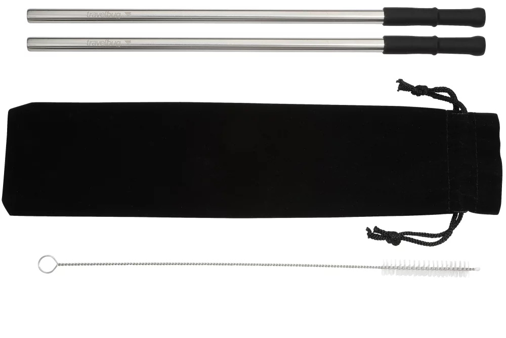 Reusable Stainless steel Straw Set with Brush