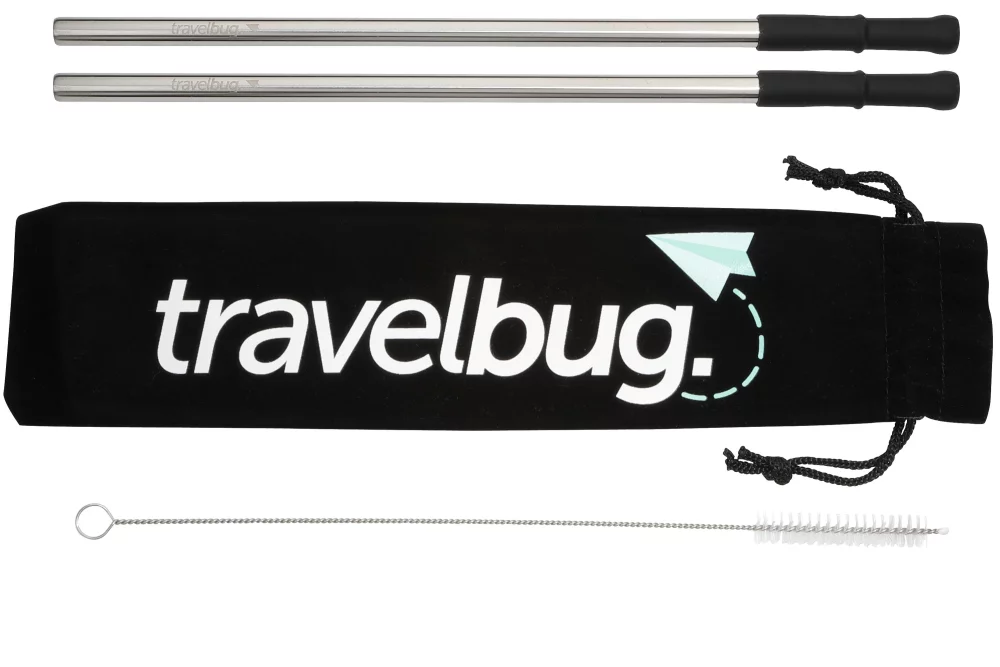 Reusable Stainless steel Straw Set with Brush