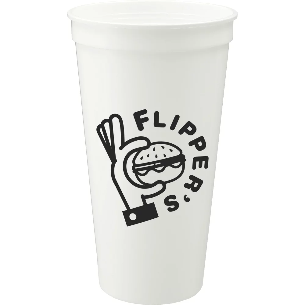 Gobelet de stade solide de 24 oz