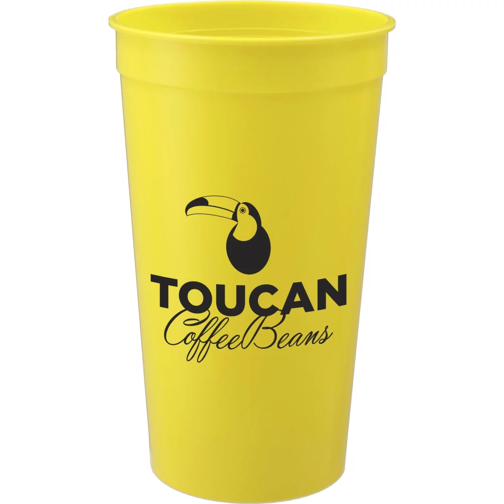 Gobelet de stade solide de 32 oz