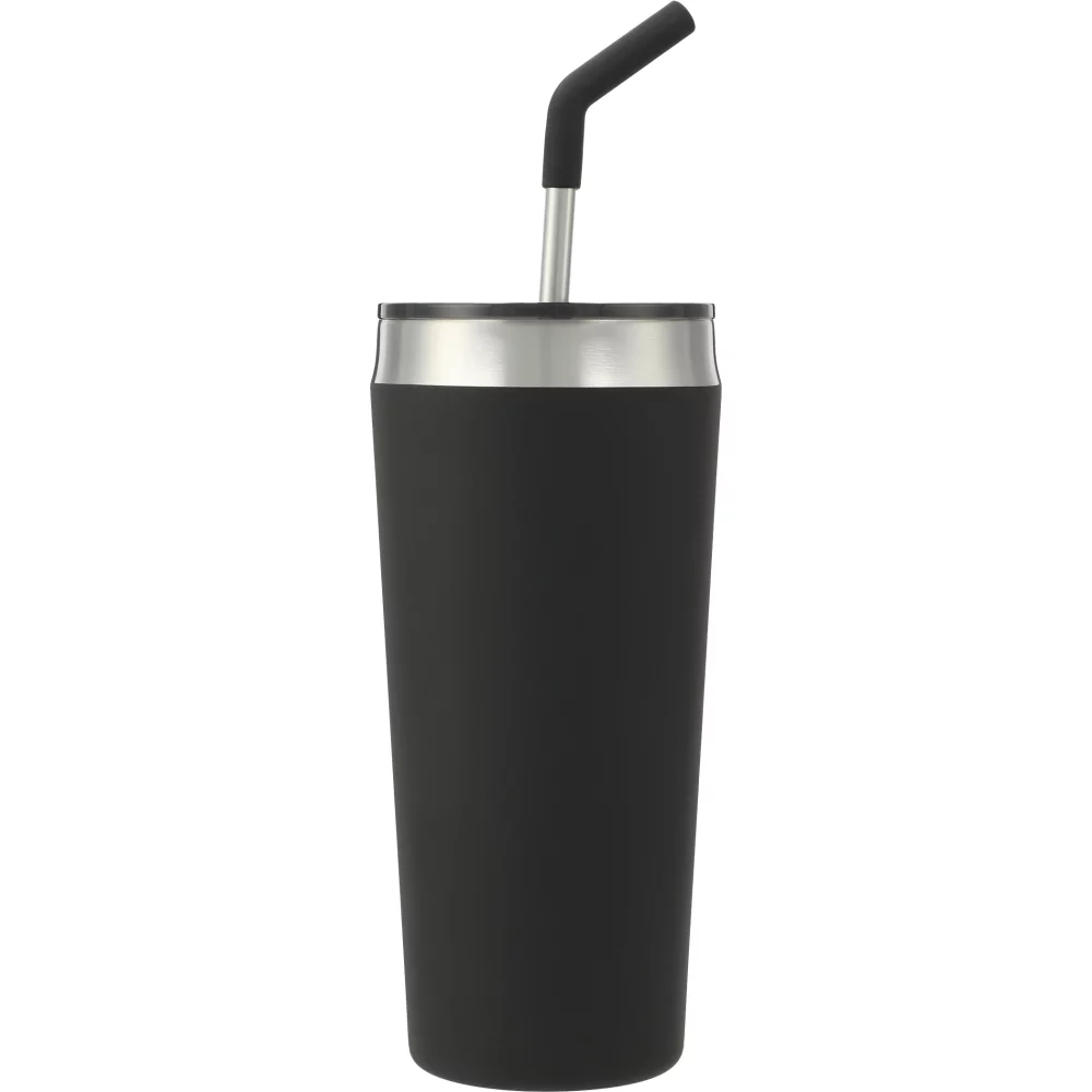 Gobelet sous vide Faye 20 oz avec paille en acier inoxydable
