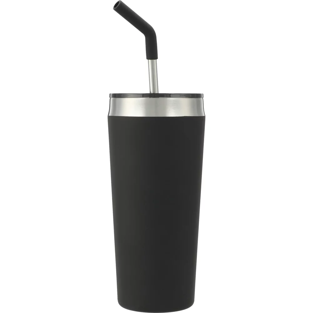Gobelet sous vide Faye 20 oz avec paille en acier inoxydable