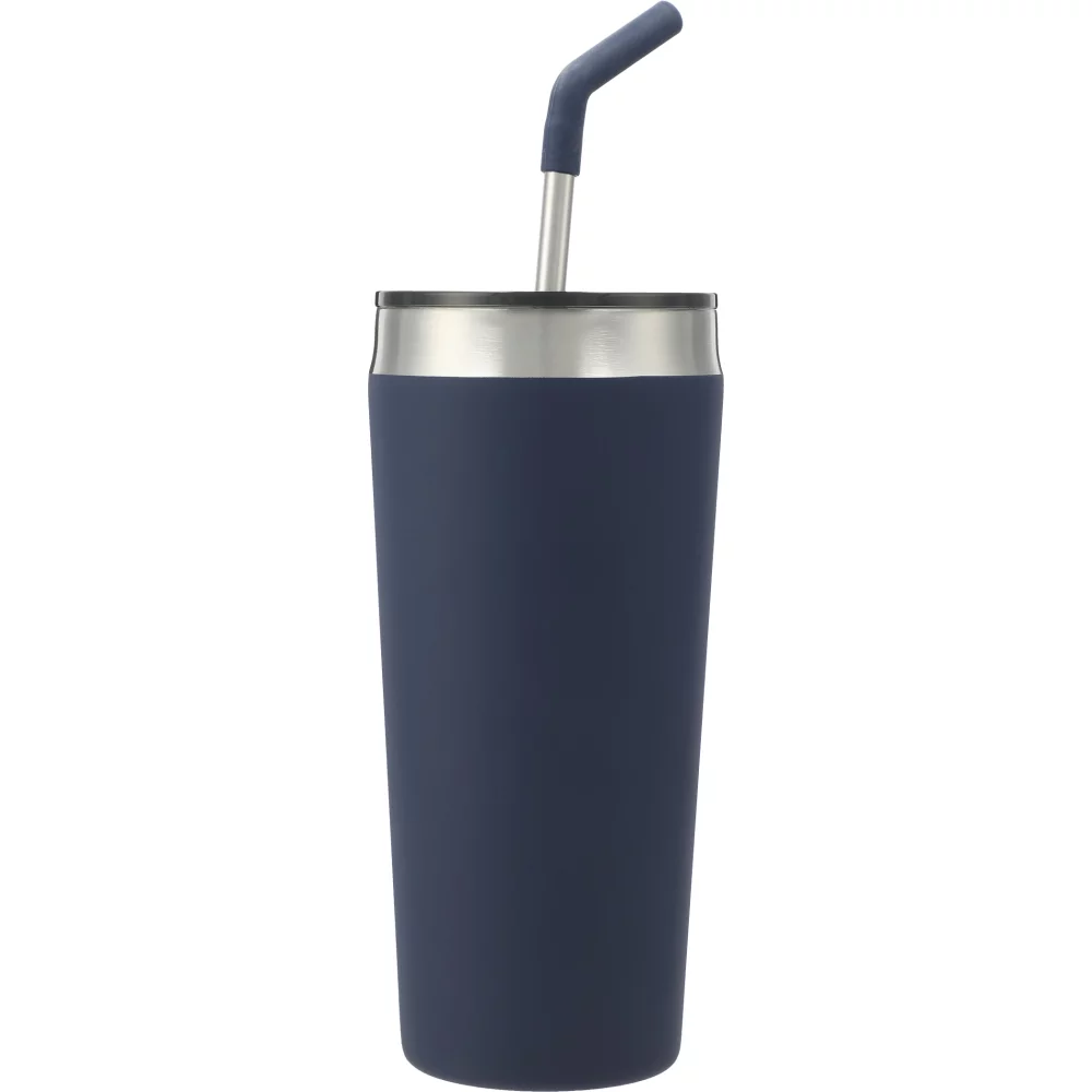 Gobelet sous vide Faye 20 oz avec paille en acier inoxydable