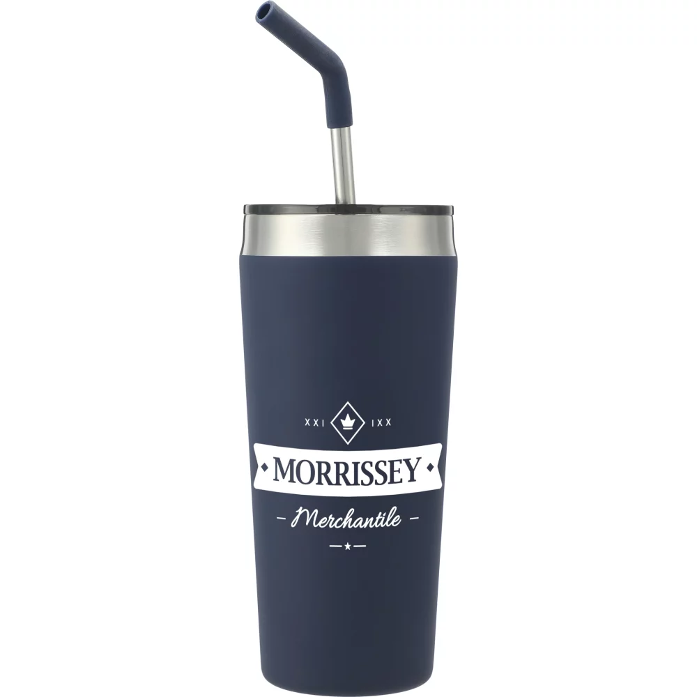 Gobelet sous vide Faye 20 oz avec paille en acier inoxydable