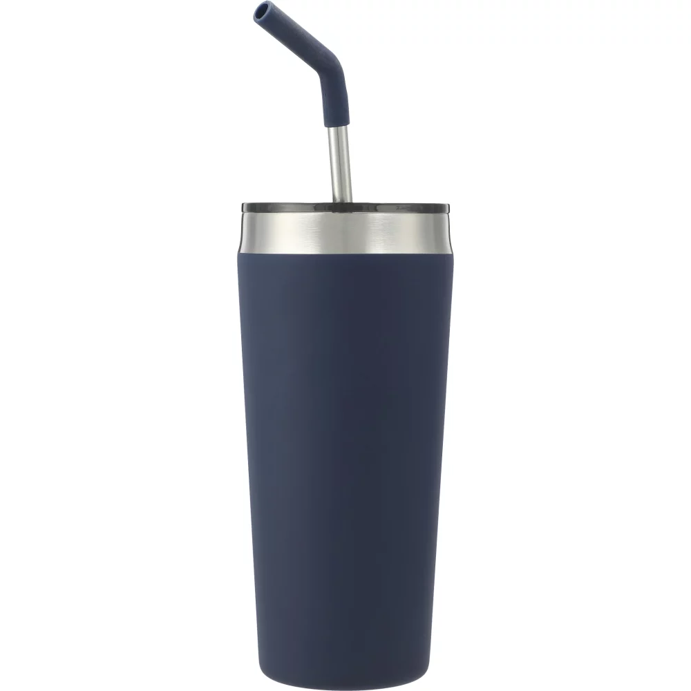 Gobelet sous vide Faye 20 oz avec paille en acier inoxydable