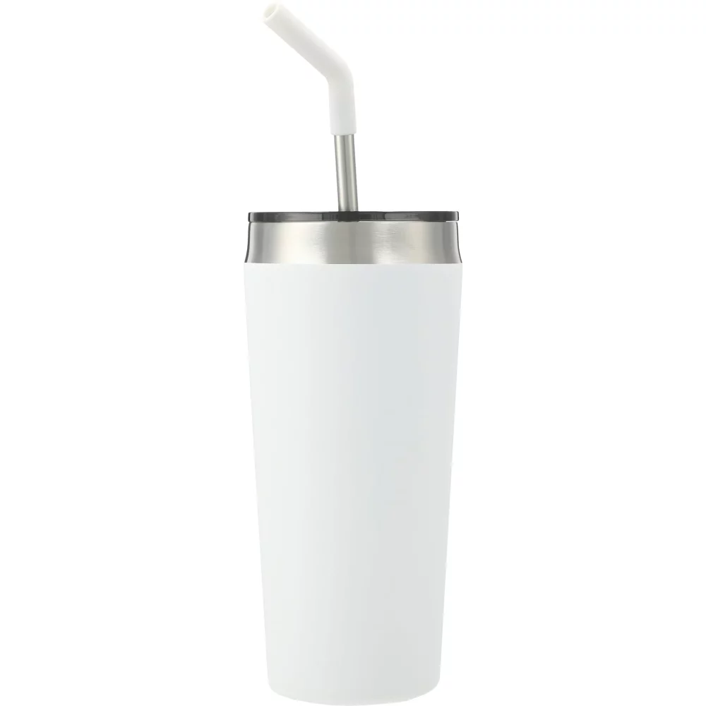 Gobelet sous vide Faye 20 oz avec paille en acier inoxydable