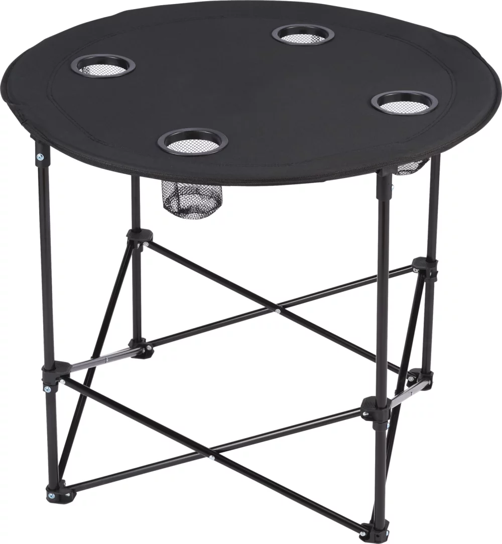 Table pliante pour 4 personnes pour les jours de match
