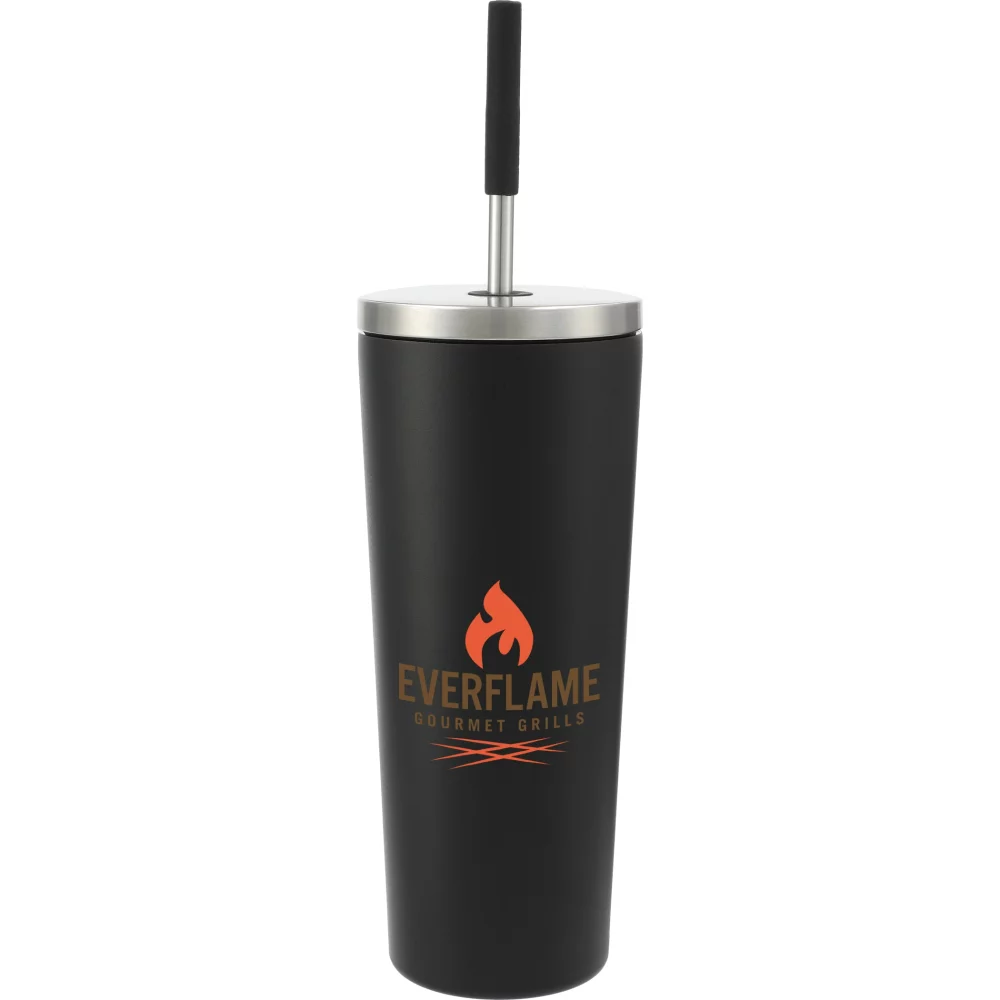 Ensemble de gobelet isotherme Maia 2-en-1 en cuivre de 24 oz
