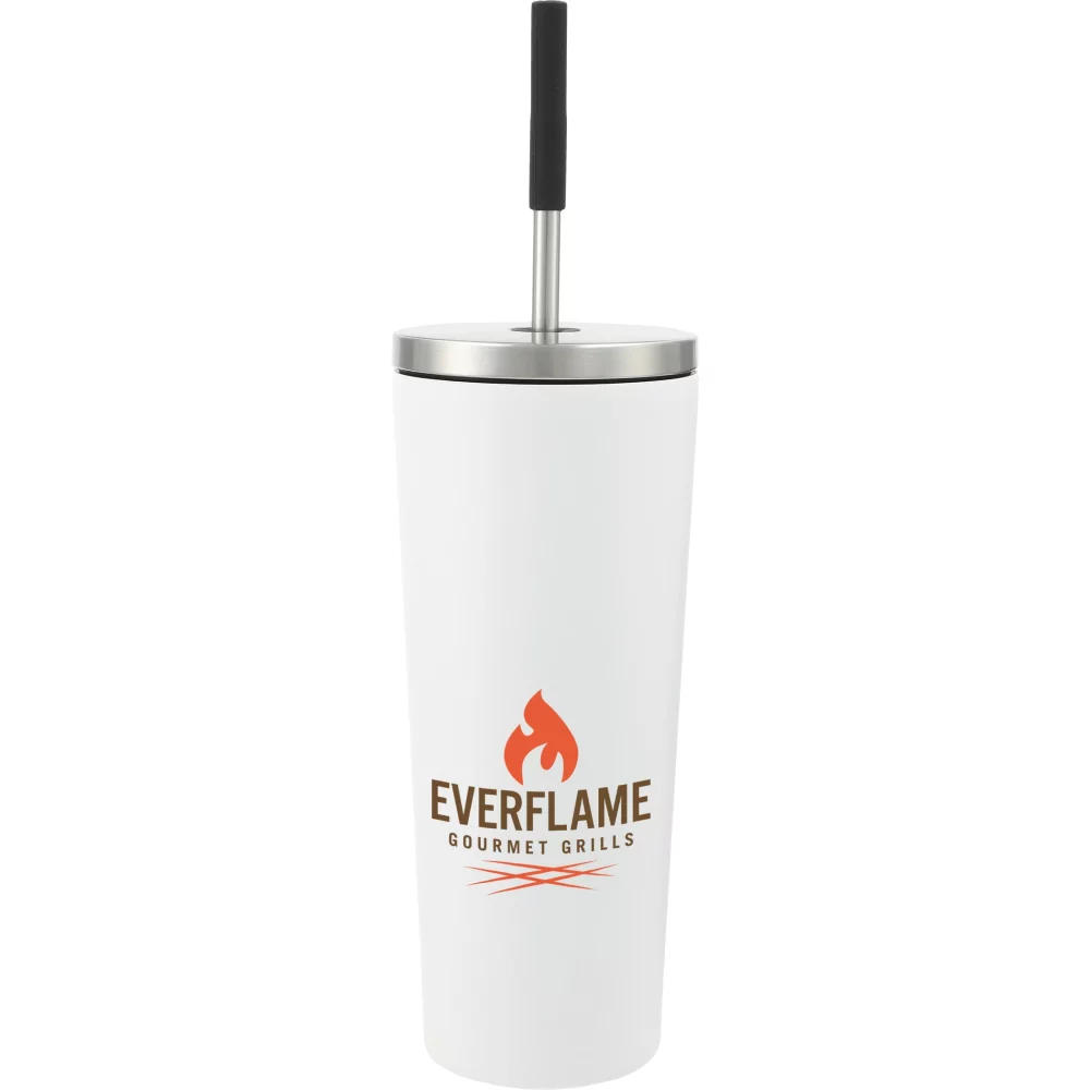 Ensemble de gobelet isotherme Maia 2-en-1 en cuivre de 24 oz