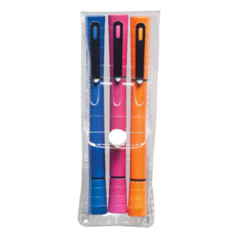 Coffret cadeau double stylo surligneur 3 pièces (préciser les couleurs)