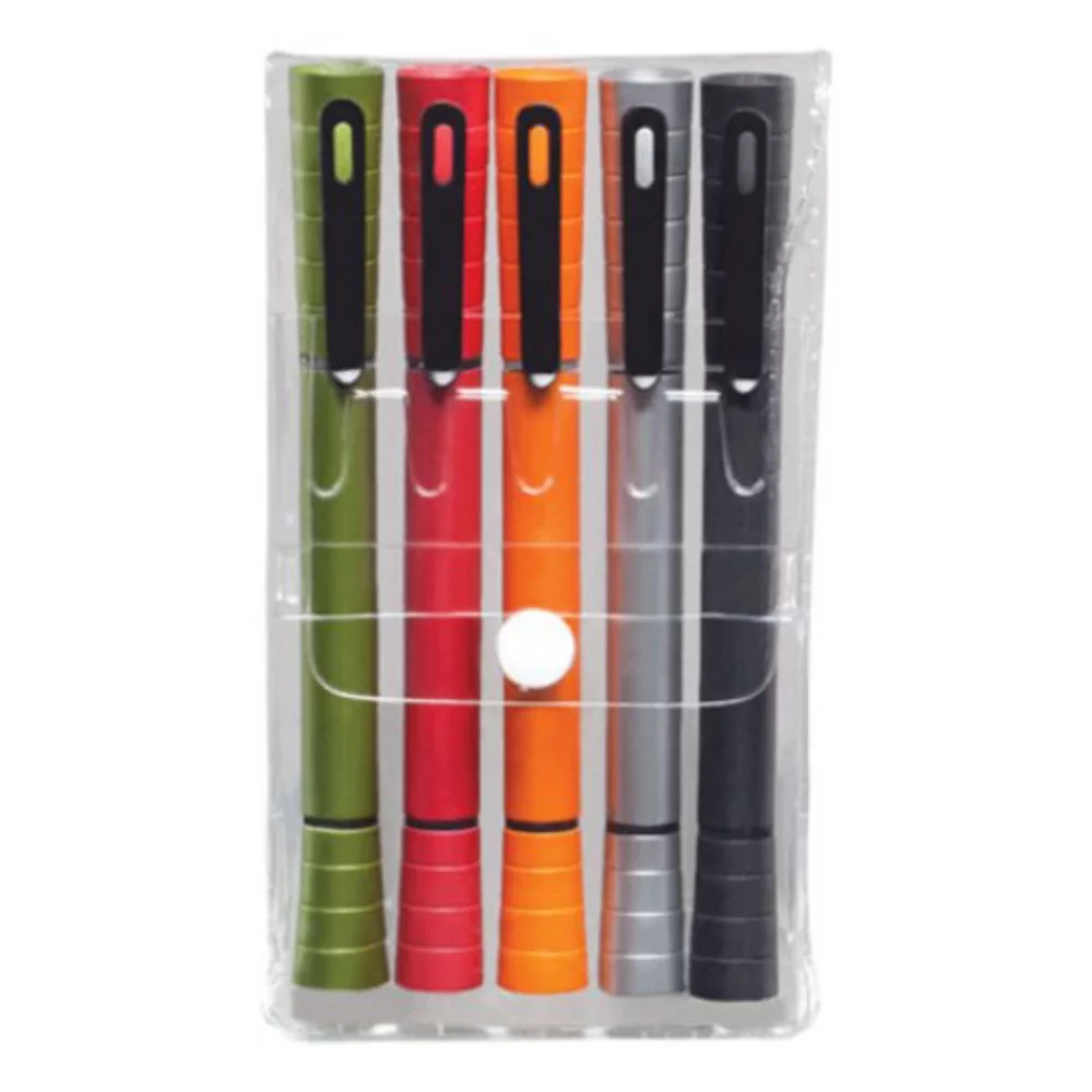 Coffret cadeau double stylo surligneur 5 pièces (préciser les couleurs)
