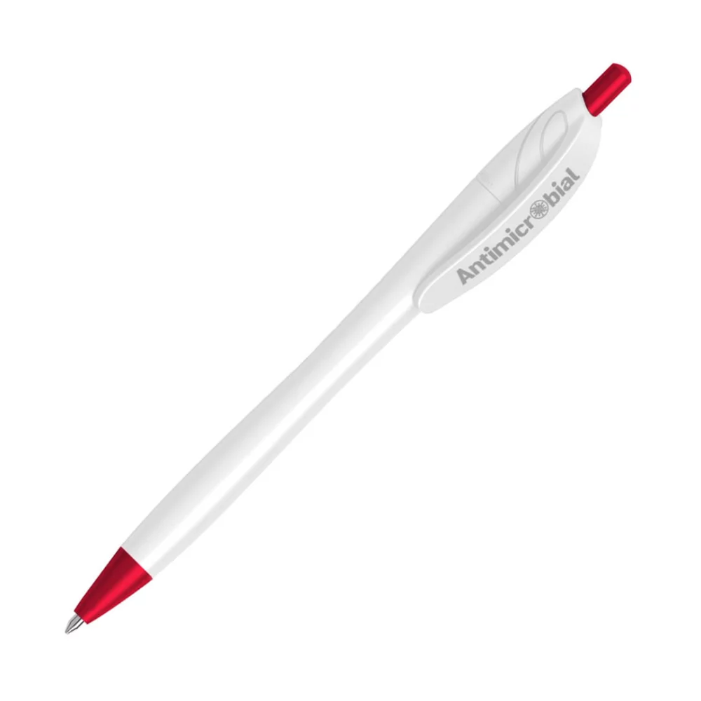 Prima Anti-Microbial Pen - Red