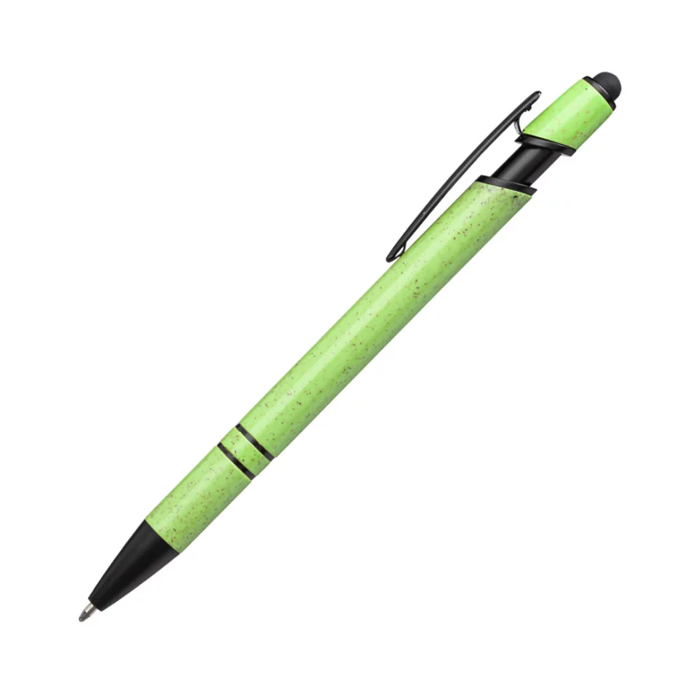 Stylo à bille et stylet Austen - Vert citron