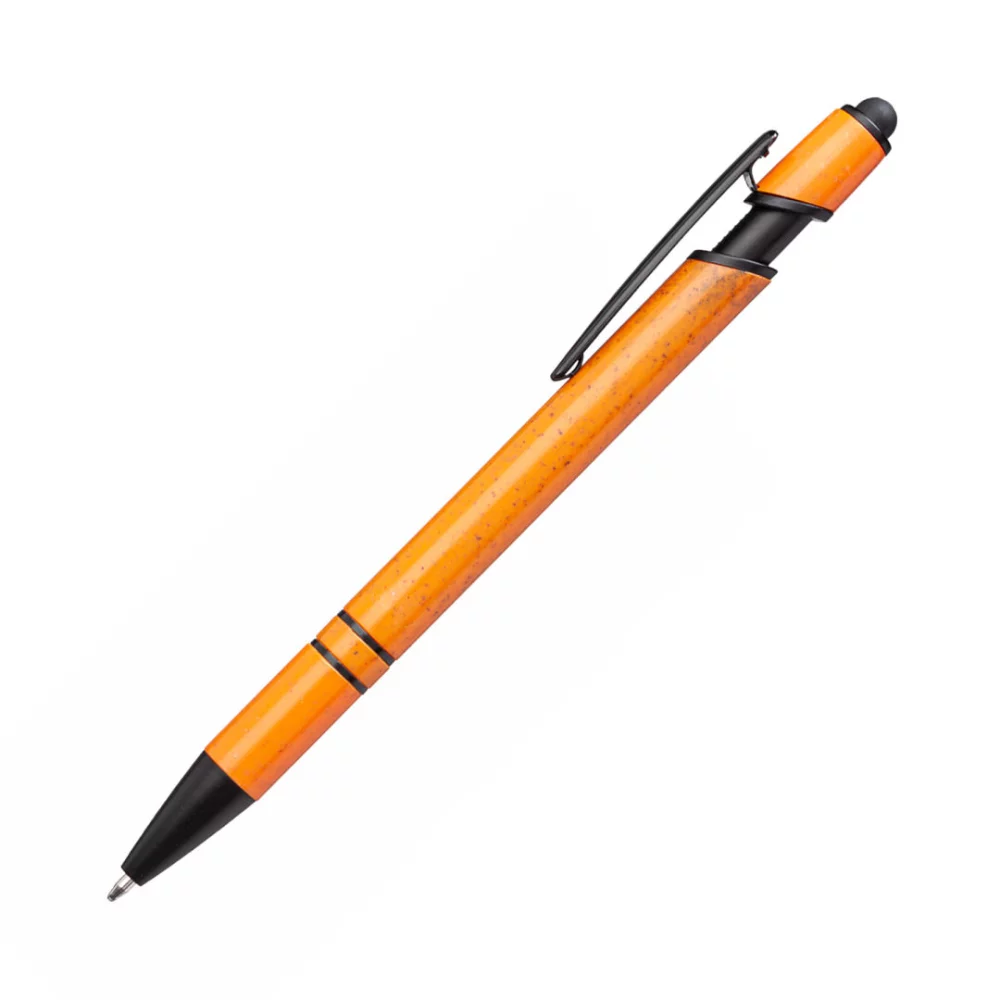 Stylo à bille et stylet Austen - Orange