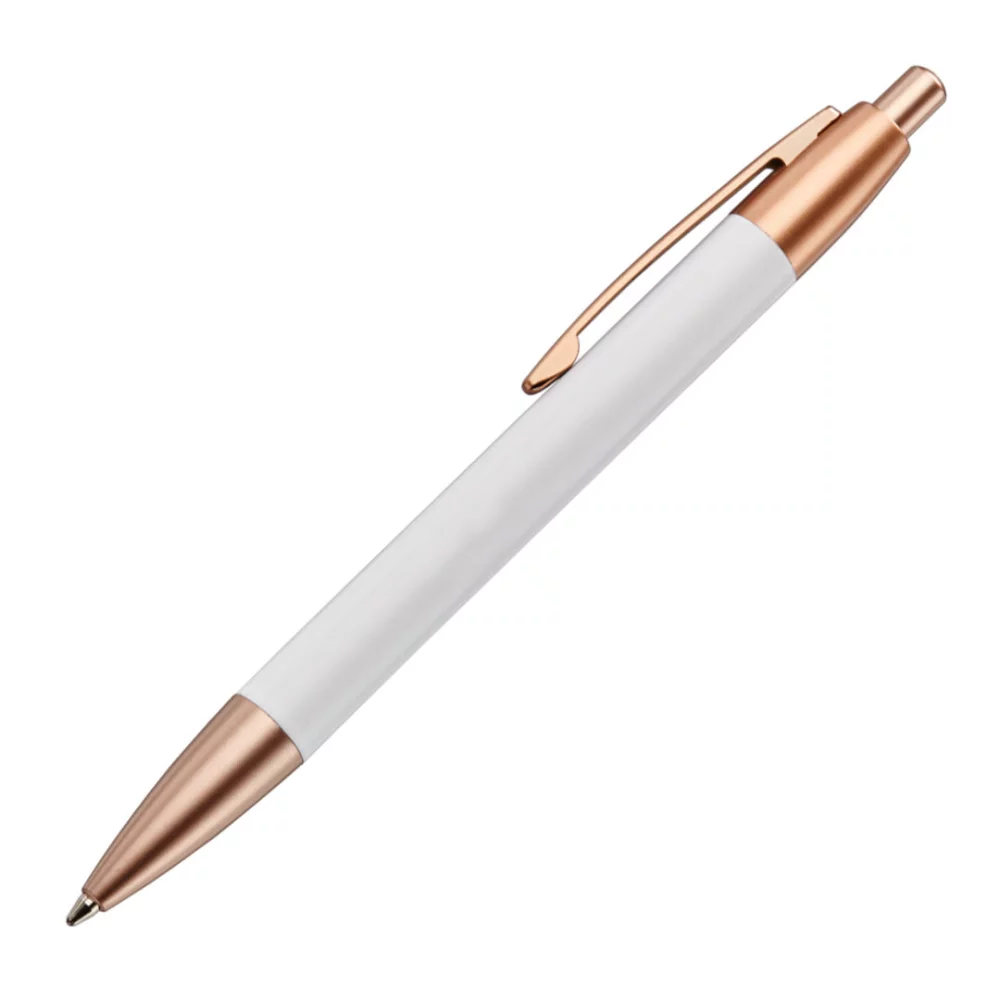 Stylo en métal Rosie - Blanc