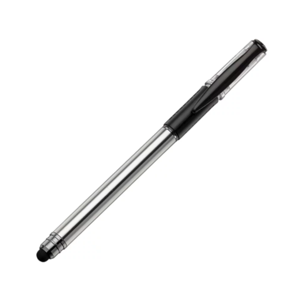 Stylo à gel/métal avec stylet - Argent