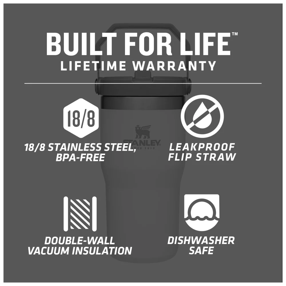 Gobelet à paille basculante Stanley IceFlow™ de 20 oz