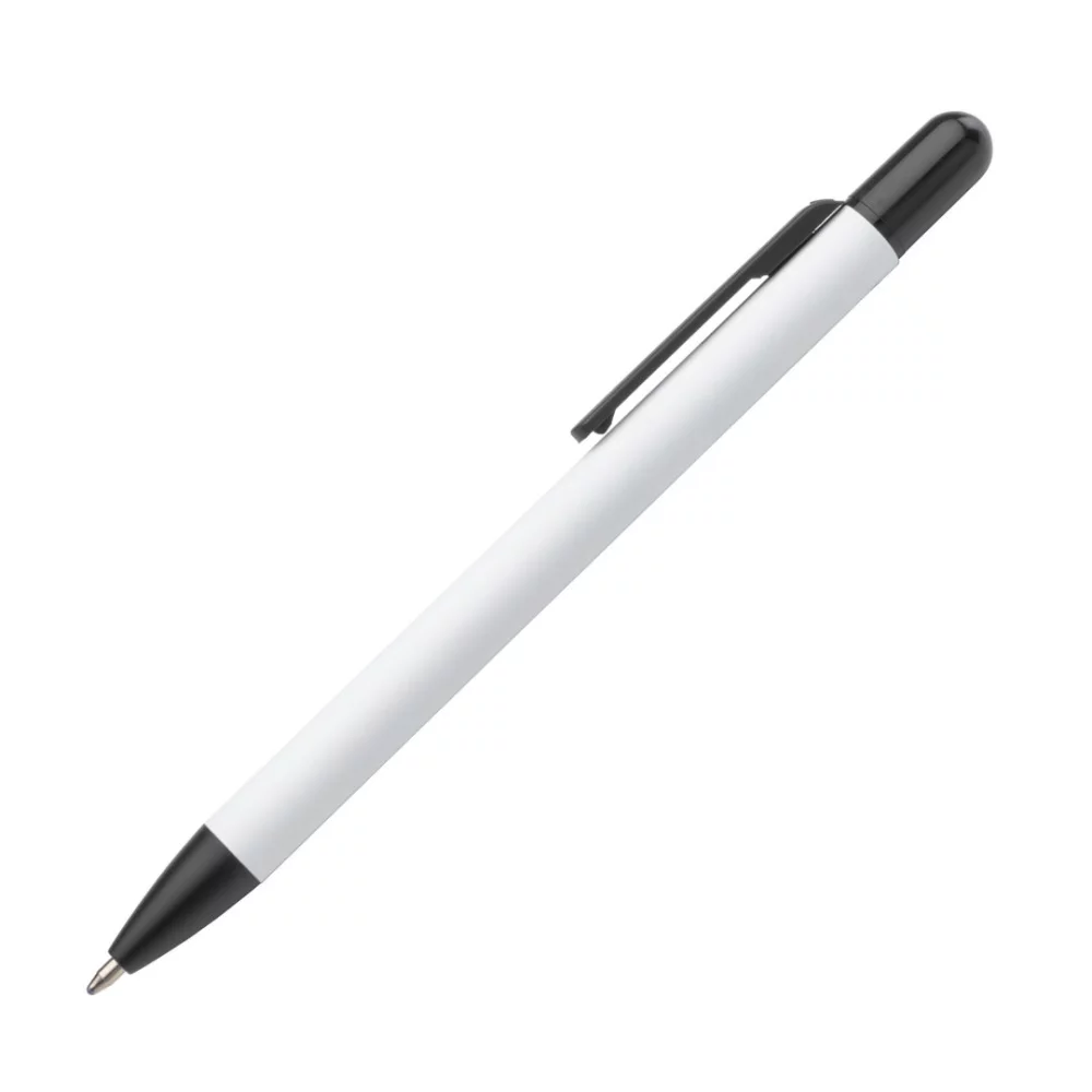 Alaia Pen w/Highlighter - White