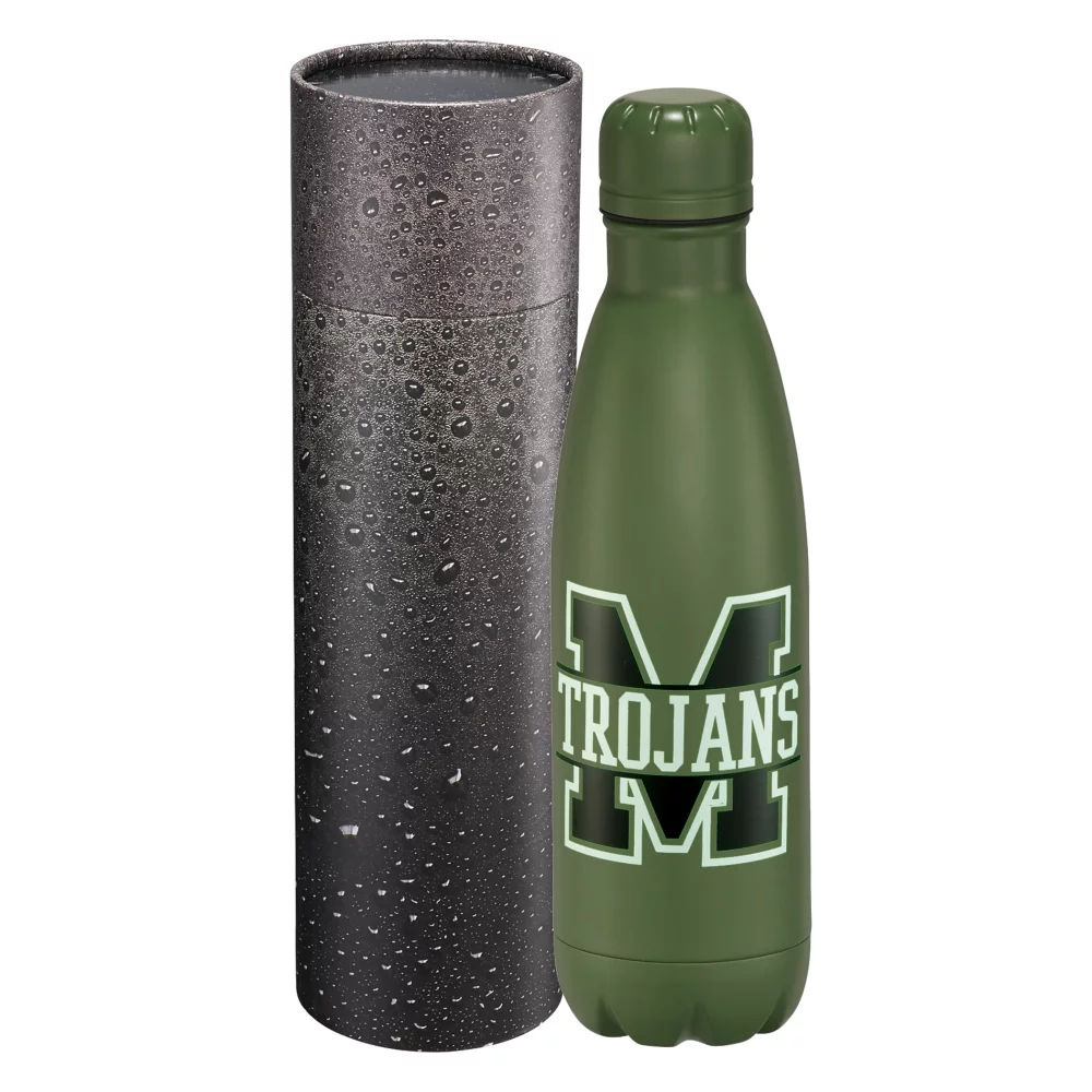 17 Oz. Copper Vac Bottle w/Cylindrical Box