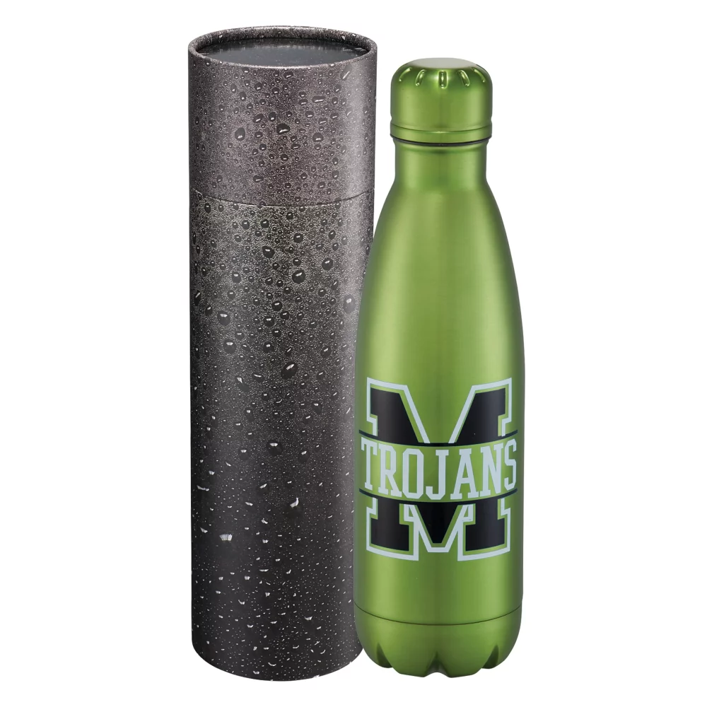 17 Oz. Copper Vac Bottle w/Cylindrical Box