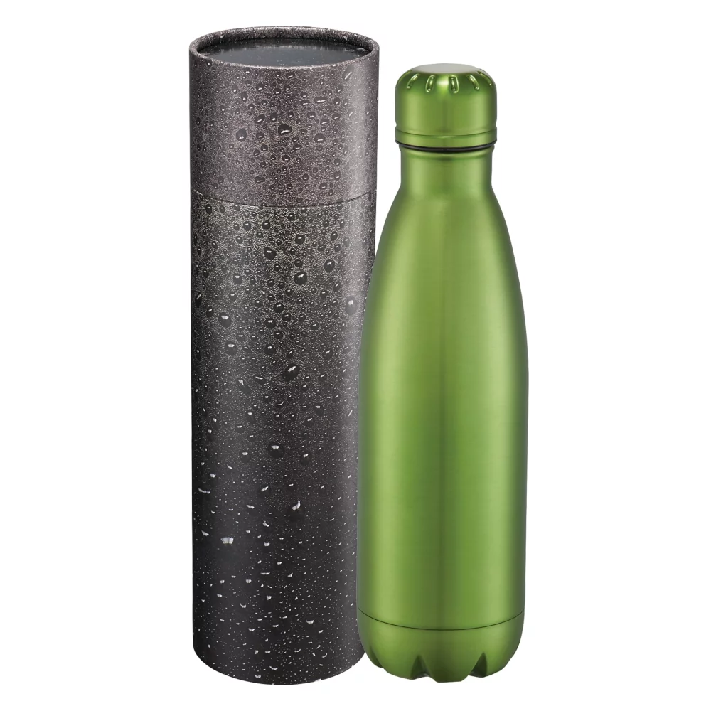 17 Oz. Copper Vac Bottle w/Cylindrical Box