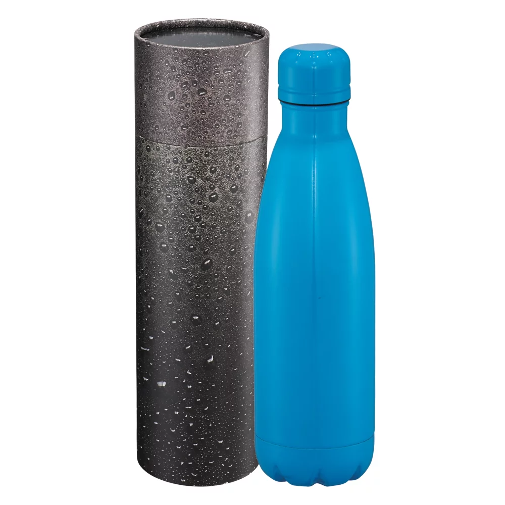 17 Oz. Copper Vac Bottle w/Cylindrical Box