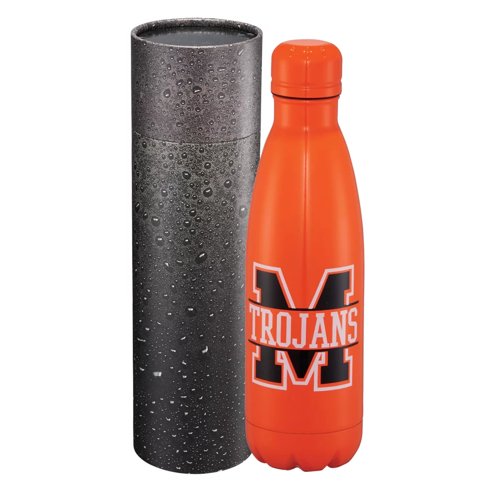 17 Oz. Copper Vac Bottle w/Cylindrical Box