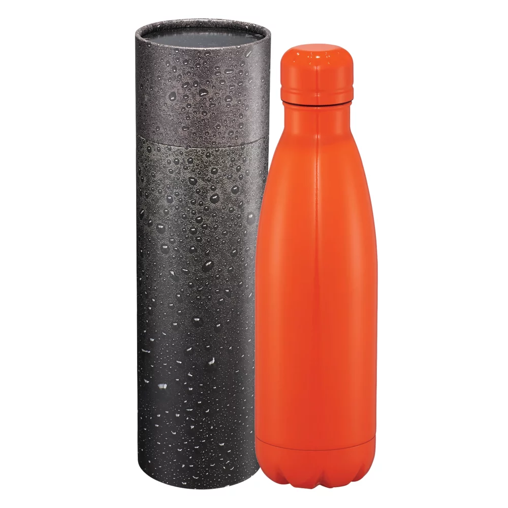 17 Oz. Copper Vac Bottle w/Cylindrical Box