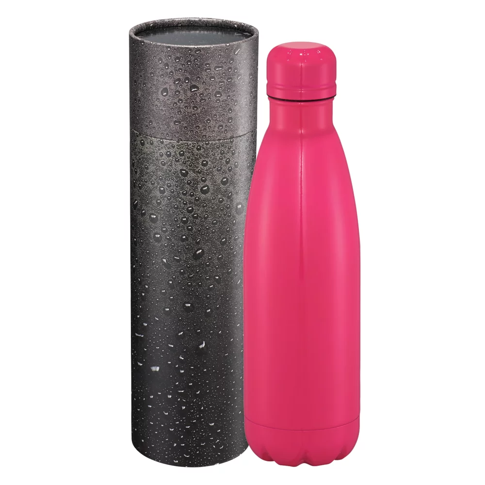 17 Oz. Copper Vac Bottle w/Cylindrical Box