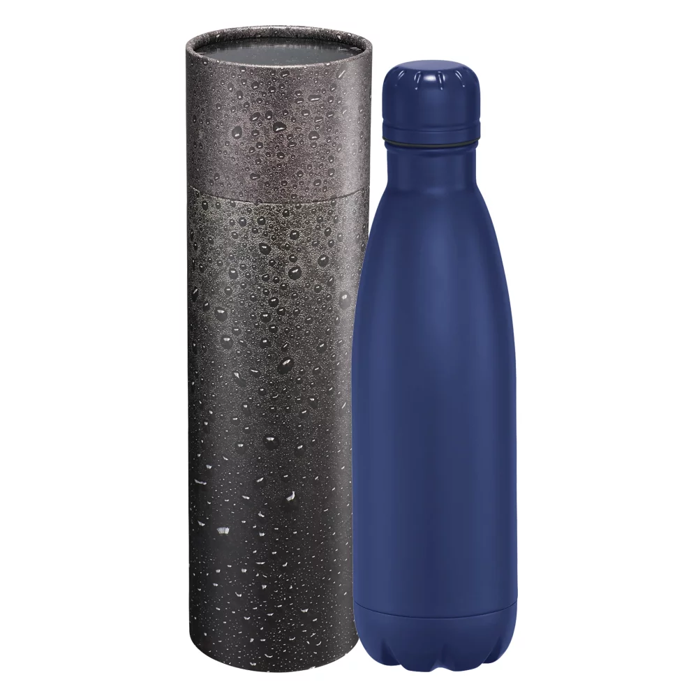 17 Oz. Copper Vac Bottle w/Cylindrical Box