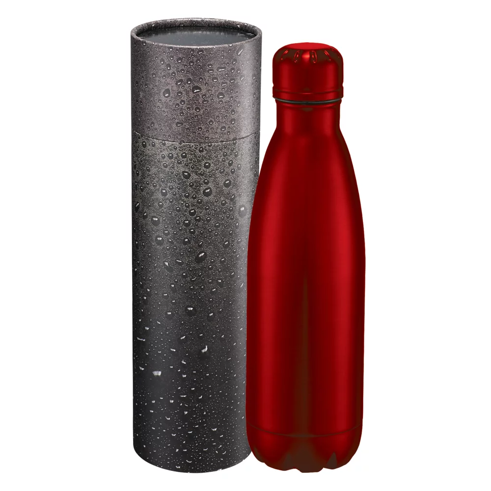 17 Oz. Copper Vac Bottle w/Cylindrical Box