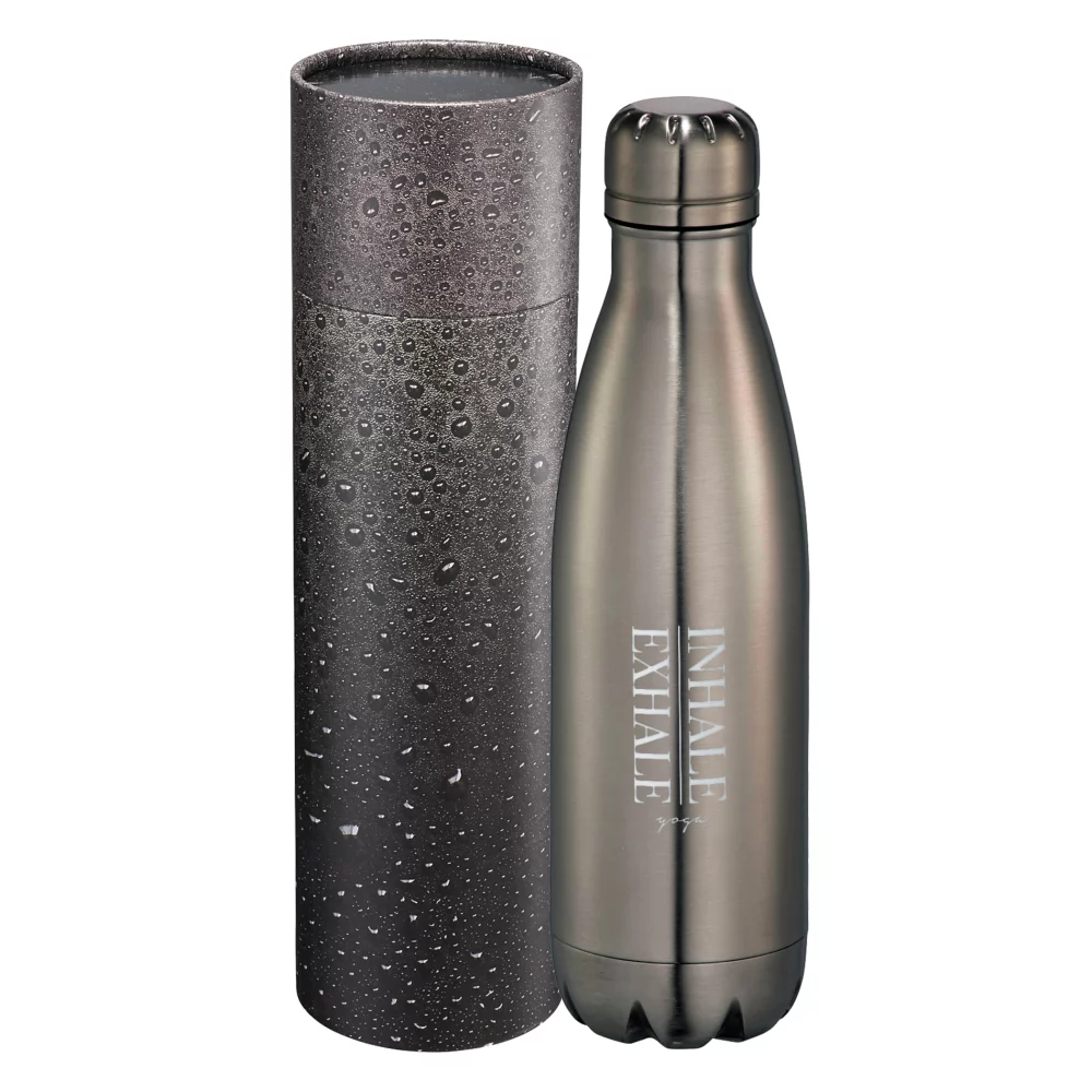 17 Oz. Copper Vac Bottle w/Cylindrical Box