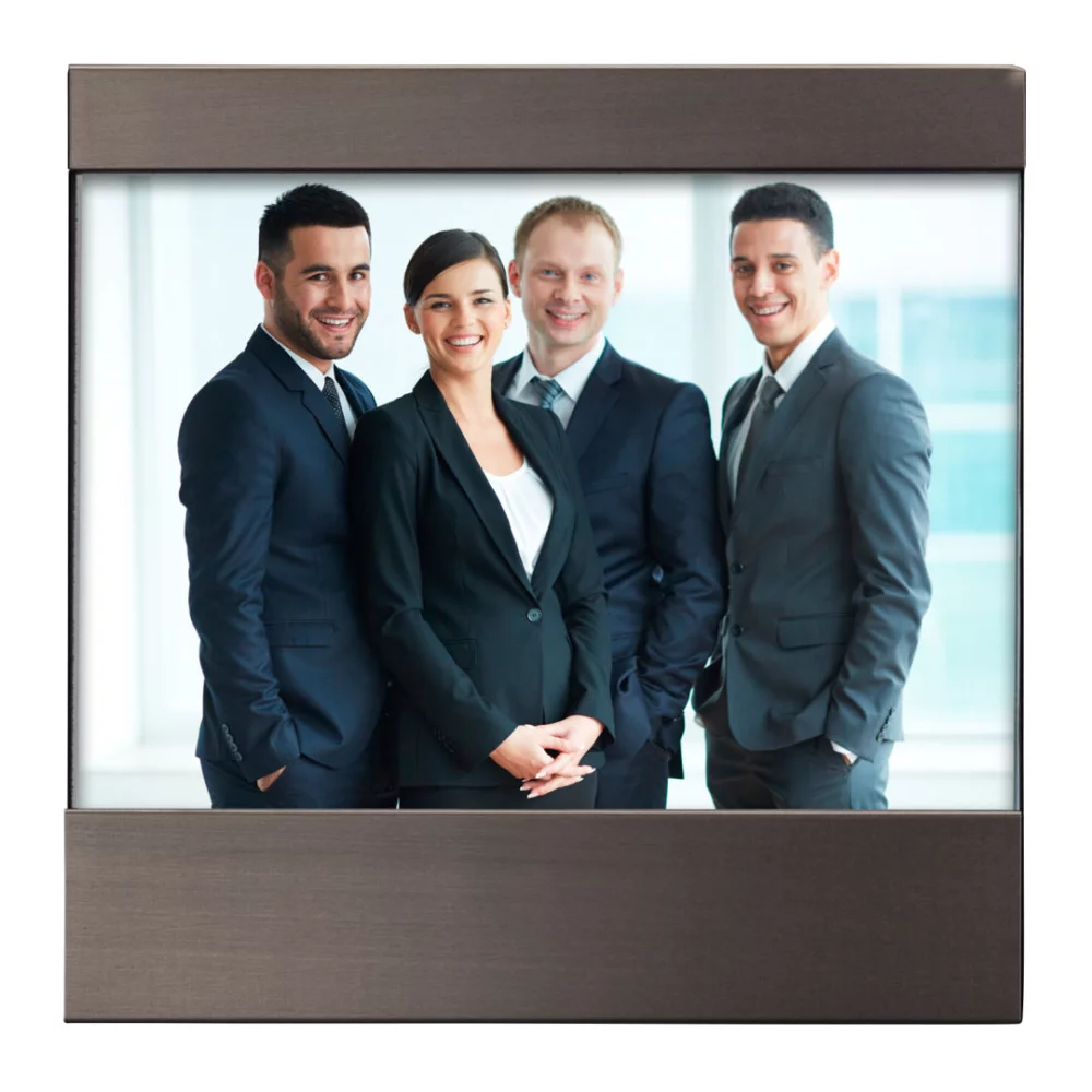 Benedetto Frame - Gun Metal 8"x10"