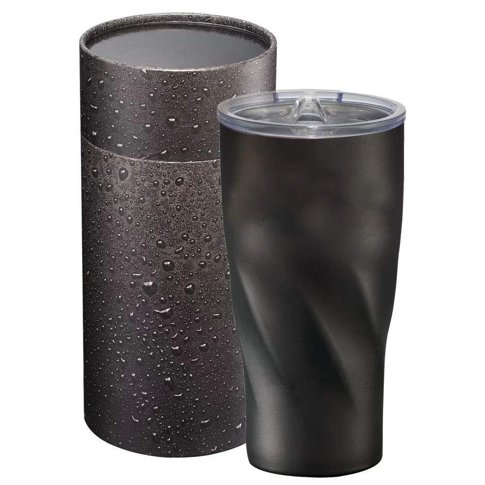20 Oz. Hugo Copper Tumbler w/Cylindrical Box