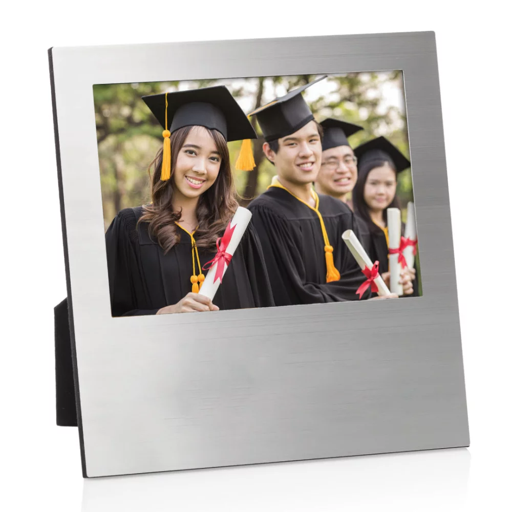 Giovanna Frame - Brushed Silver 5"x7"