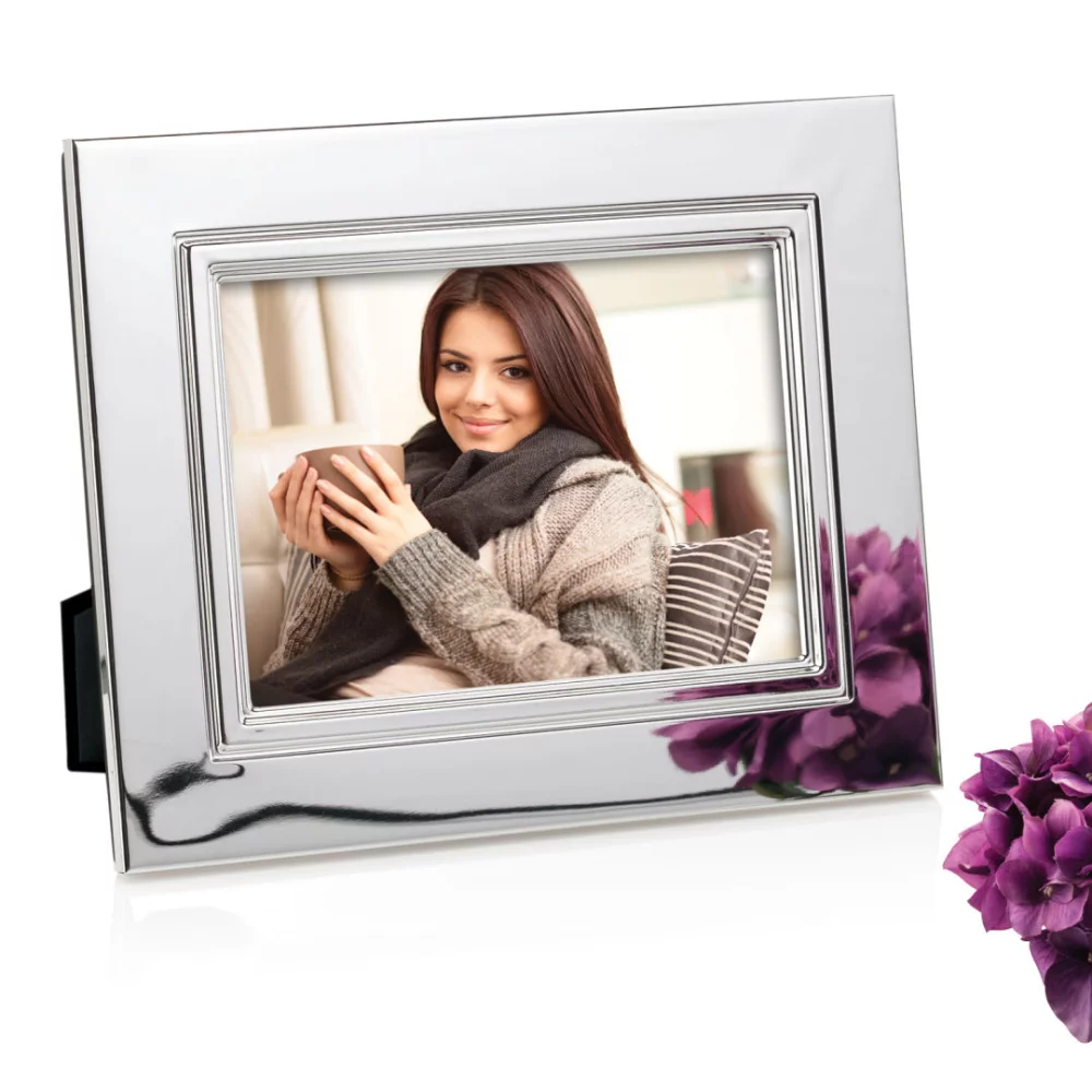 Neath Frame - Polished Silver 4"x6"